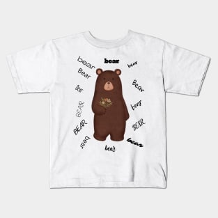 T-shirt with cute teddy bear Kids T-Shirt